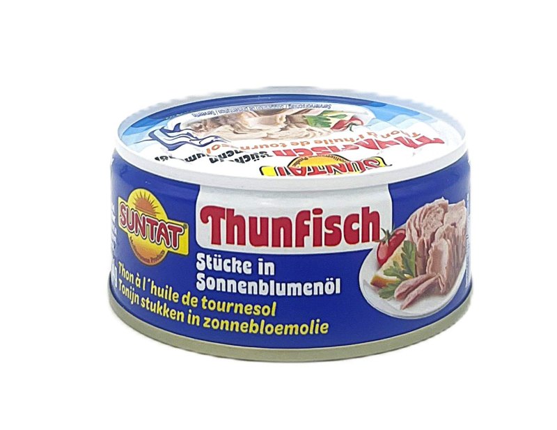 SUNTAT THON A L'HUILE DE TOURNESOL 24X160GR