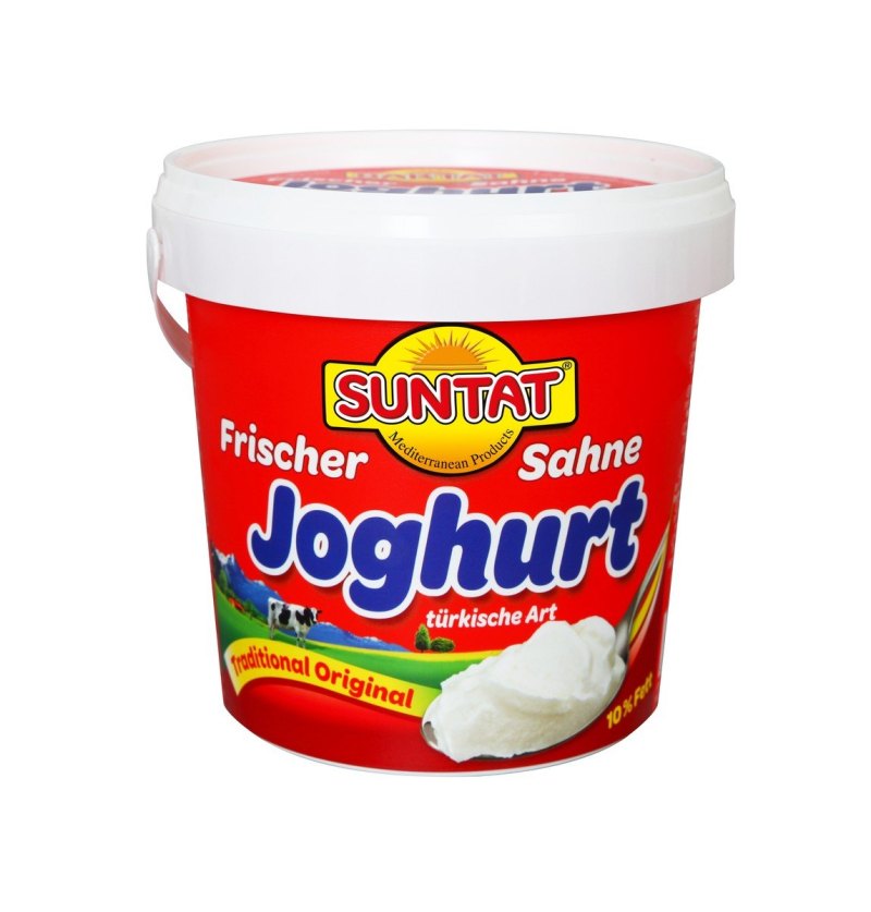 SUNTAT YOGHURT EPAIS 10% 6X1KG ROUGE