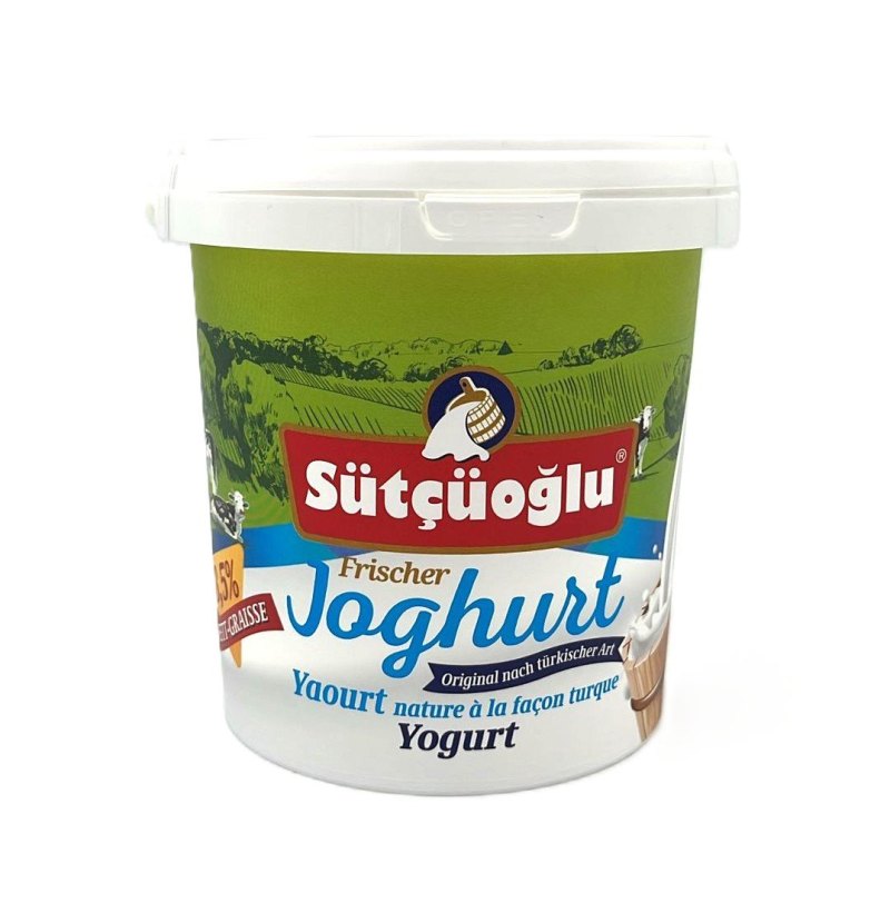 SUTCUOGLU YAOURT NATURE TURQUE 3,5% 6X900GR