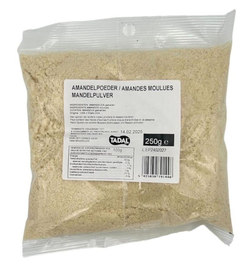TADAL AMANDES EN POUDRE 16X250GR