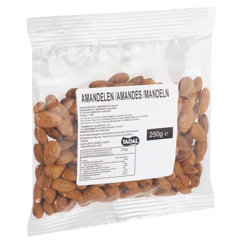 TADAL AMANDES NATURELLE 16X250GR