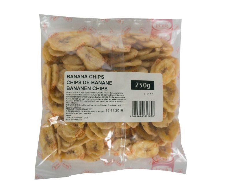 TADAL BANANES CHIPS 12X250GR