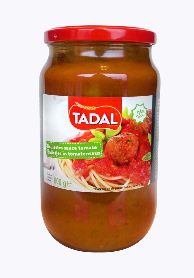 TADAL BOULETTES SAUCE TOMATES 12X800GR