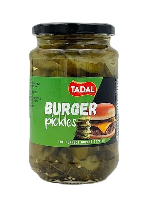 TADAL BURGER PICKLES 12X370ML
