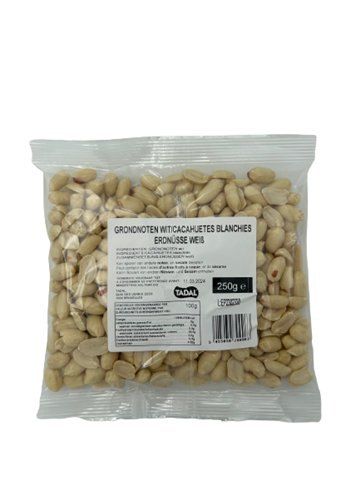 TADAL CACAHUETES BLANCHIES JUMBO 16X250GR