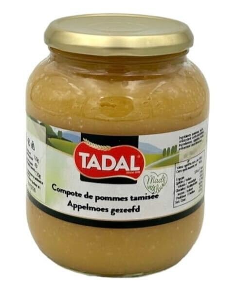 TADAL COMPOTE DE POMMES TAMISEE BOCAL 12X720ML