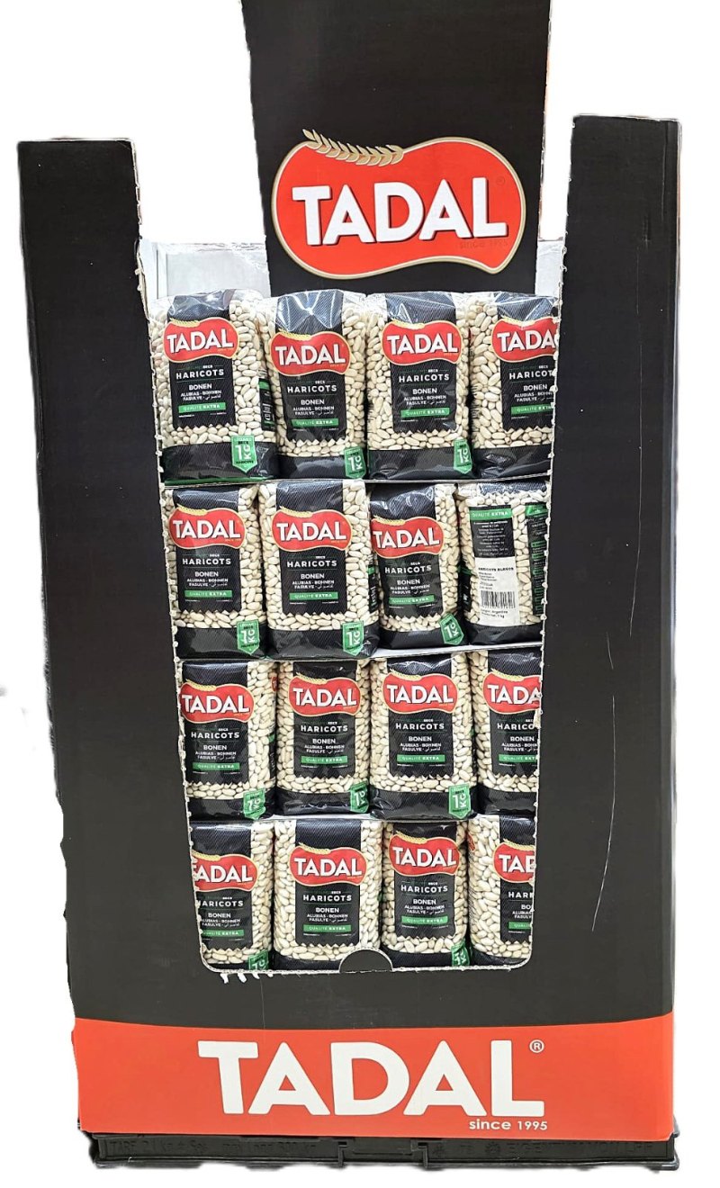 TADAL DISPLAY HARICOTS BLANCS 150X1KG