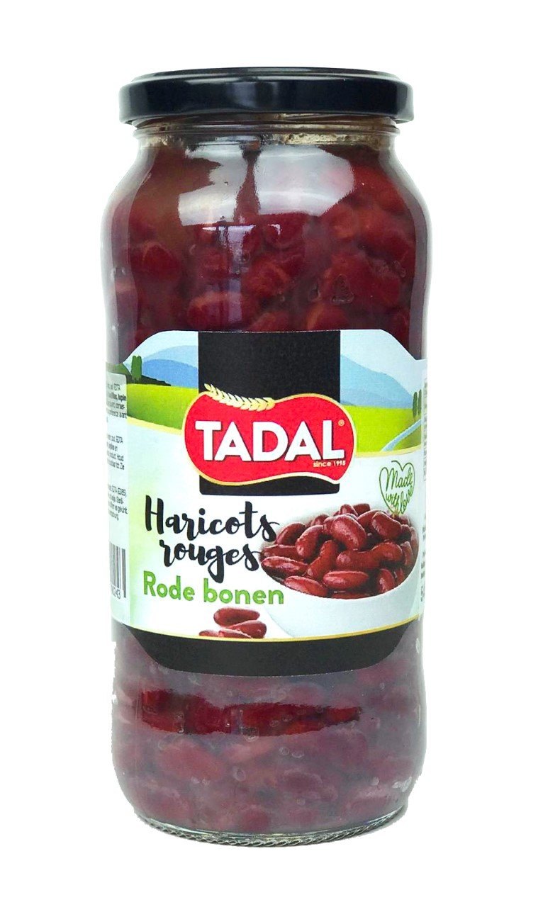 TADAL HARICOTS ROUGES KIDNEY BOCAL 12X580GR