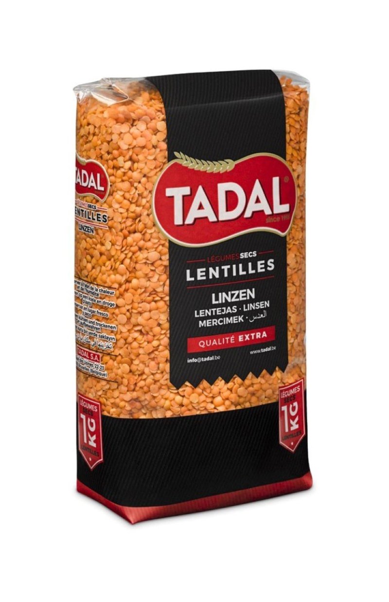 TADAL LENTILLES ROUGES CASSEE 10X1KG