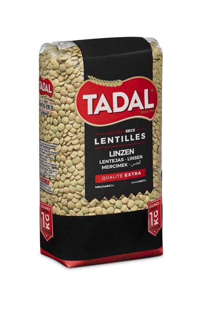 TADAL LENTILLES VERTES 6MM 10X1KG