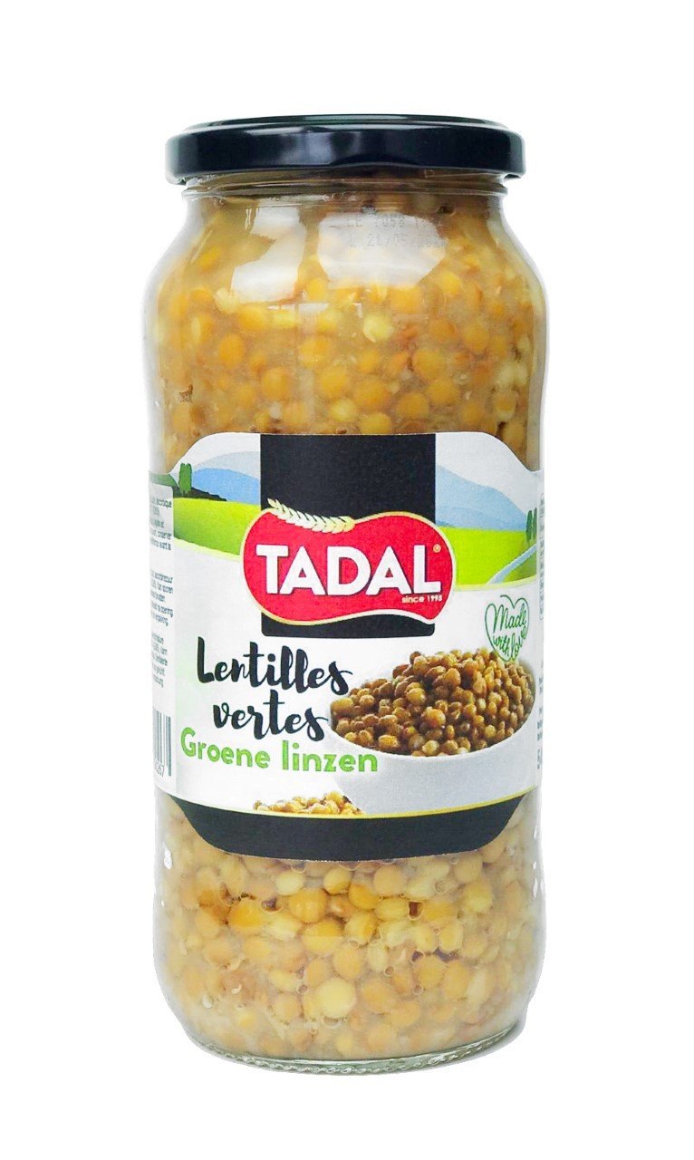 TADAL LENTILLES VERTES BOCAL 12X580GR