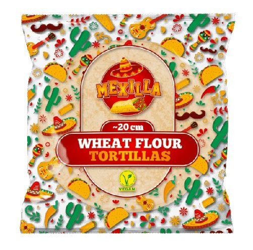TADAL MEXILLA DURUM 20CM 40GR 12X(8X20CM)