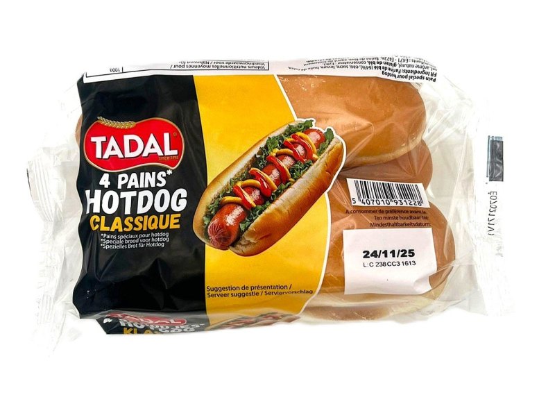 TADAL PAIN HOTDOG CLASSIQUE 7X240GR