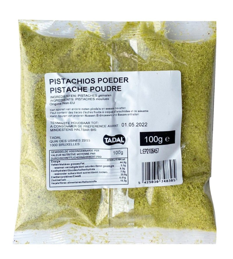 TADAL PISTACHES IRAN EN POUDRE 24X100GR