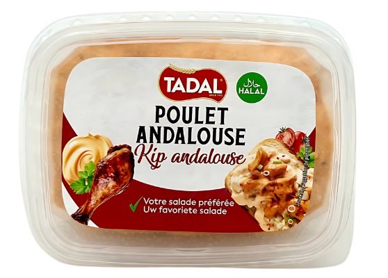 TADAL SALADE POULET ANDALOUSE HALAL 6X150GR