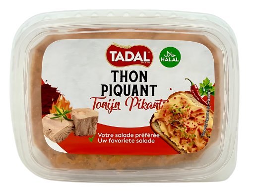 TADAL SALADE THON PIQUANT HALAL 6X150GR