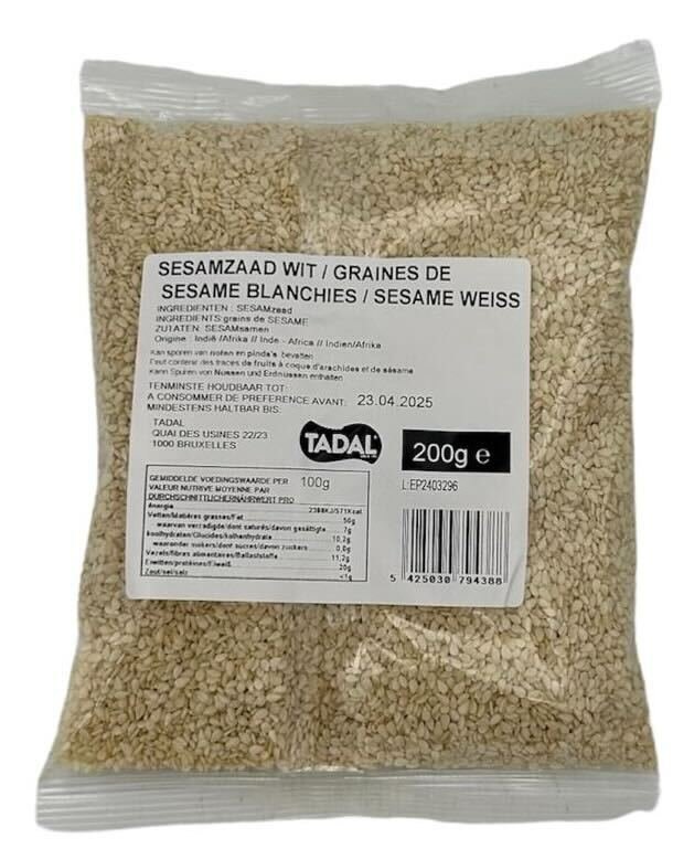 TADAL SESAME BLANC 24X200GR