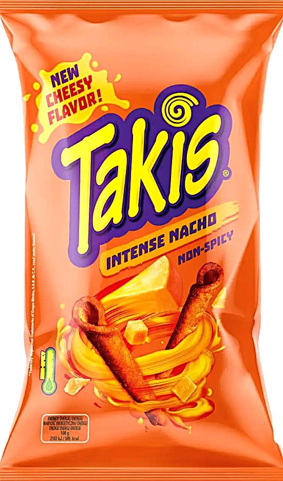 TAKIS INTENSE NACHO 18X100GR