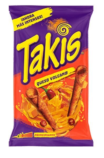 TAKIS QUESO VOLCANO 18X100GR