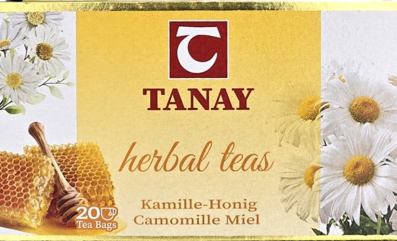 TANAY THE A LA CAMOMILLE ET MIEL 24X(20X1,5GR)