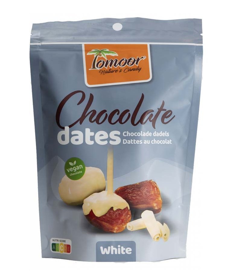 TOMOOR DATTE ENROBEE DE CHOCOLAT BLANC 12X150GR
