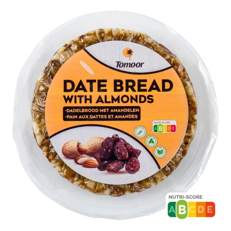 TOMOOR PAIN AUX DATTES ET AMANDES 10X200GR