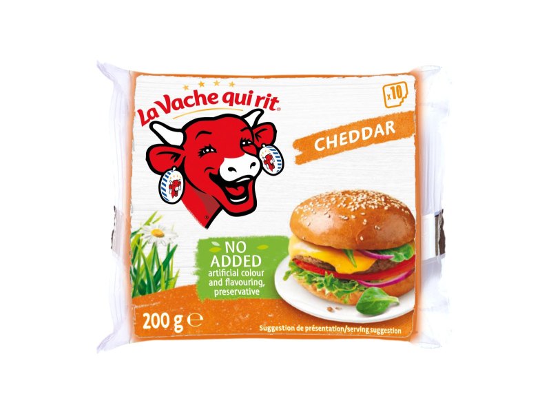VACHE QUI RIT FROMAGE CHEDDAR POUR TOAST 12X200GR