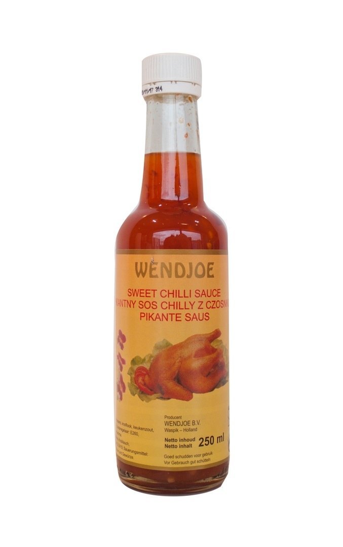 WENDJOE THAI CHILI SAUCE POULET AIGRE DOUX 12X250ML