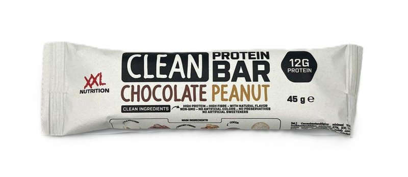 XXL NUTRITION BARRE PROTEINEE CHOCOLAT ET CACAHUETE 16X45GR
