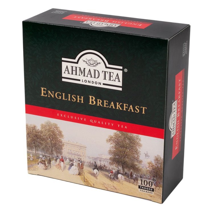 AHMAD TEA ENGLISH BREAKFAST THE 12X(100X2GR)