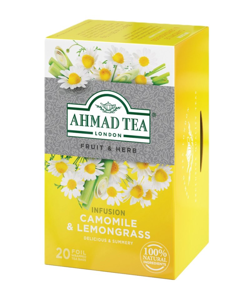 AHMAD TEA THE A LA CAMOMILLE ET CITRONELLE 6X(20X1,5GR)