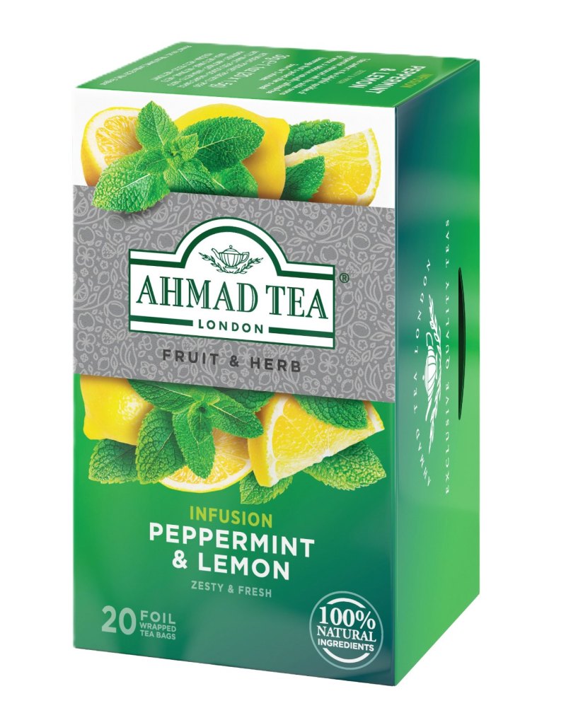 AHMAD TEA THE A LA MENTHE POIVREE ET CITRON 6X(20X1,5GR)