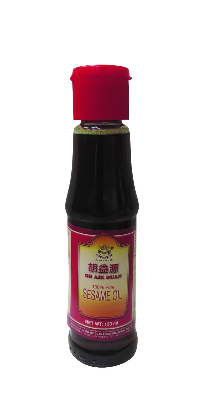 AIK GUAN HUILE DE SESAME 12X150ML