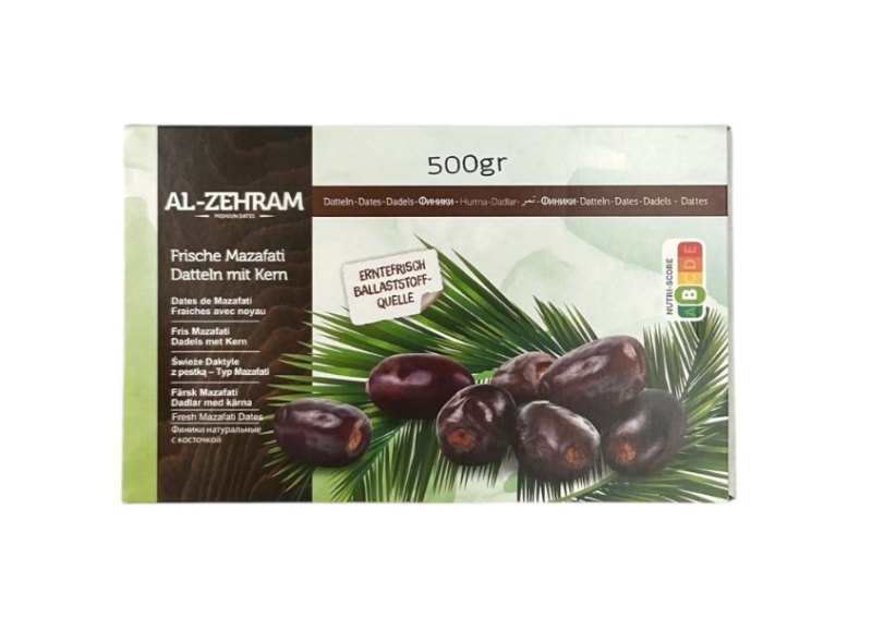 AL ZEHRAM DATTES IRANIENNES SLEEVE 12X500GR