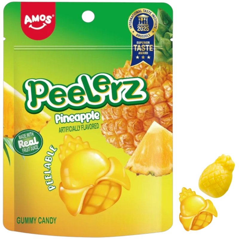 AMOS PEELERZ ANANAS HALAL 24X65GR