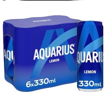 AQUARIUS LEMON 4X(6X330ML)
