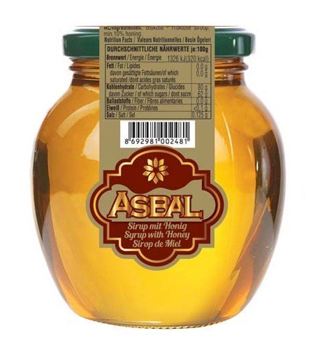 ASBAL SIROP DE MIEL 12X480GR