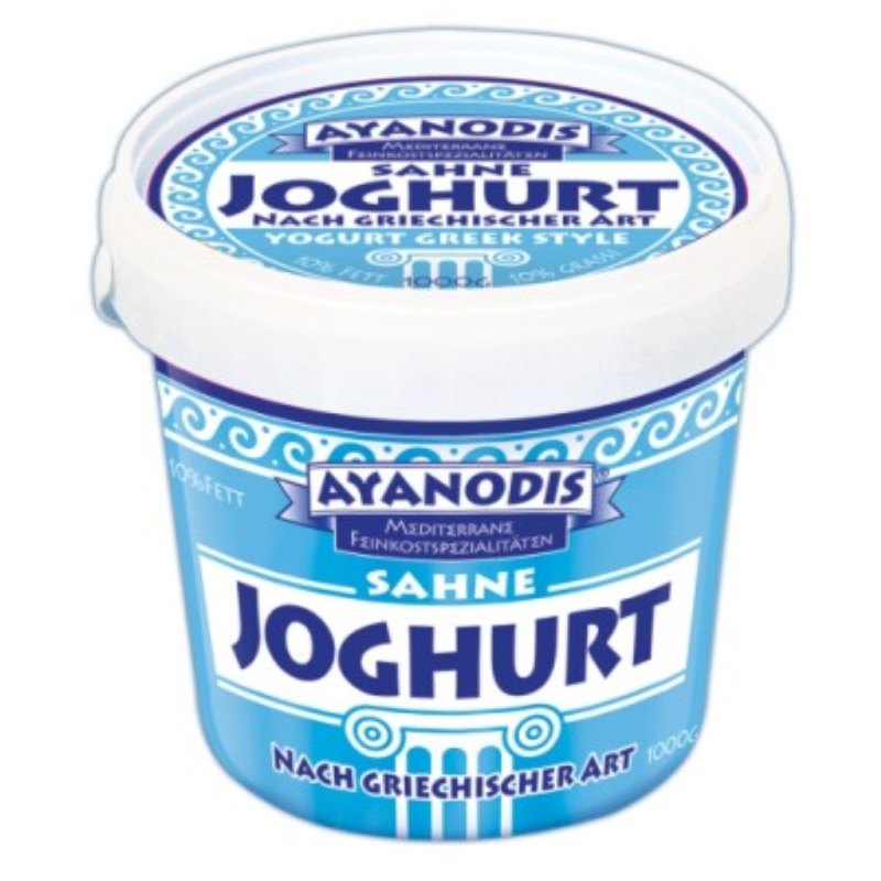 AYANODIS YOGHURT EPAIS A LA GRECQUE 10% 6X1KG