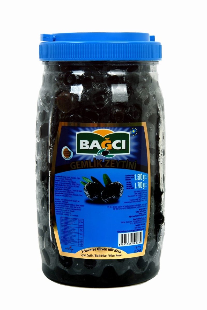 BAGCI OLIVES NOIRES PET 6X1.5KG