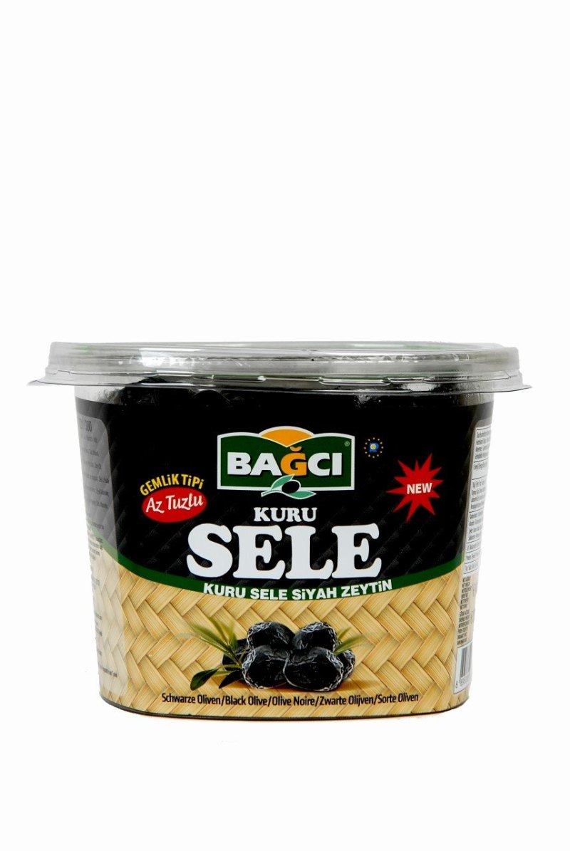 BAGCI OLIVES OVAL NOIRES KURU SELE 12X400GR