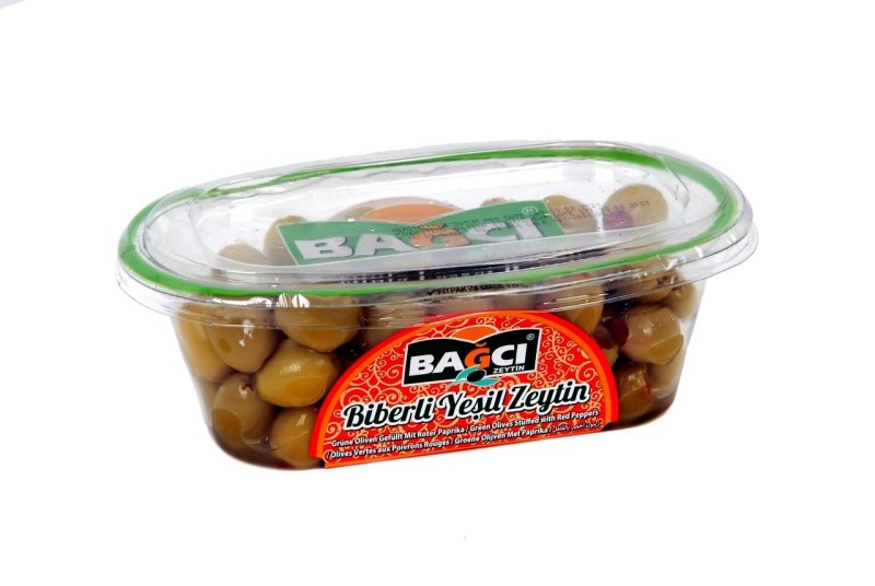 BAGCI OLIVES VERTES FARCIES POIVRONS KASE 12X400GR