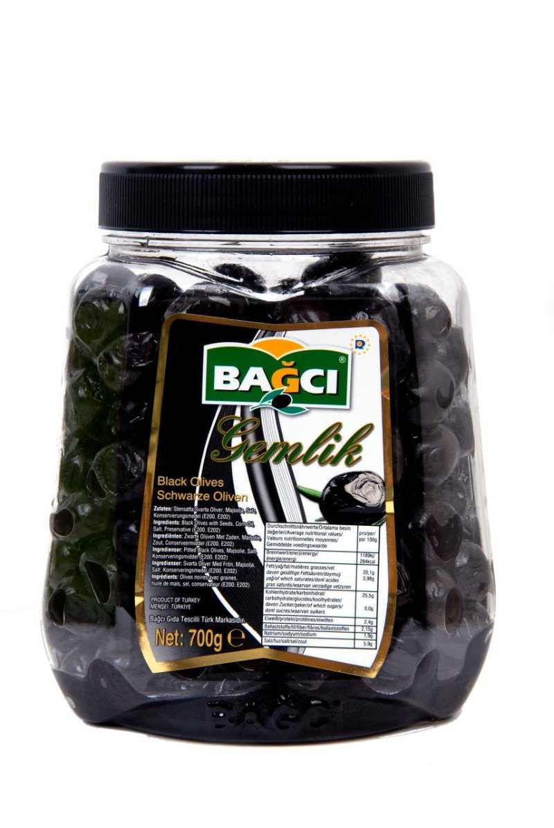 BAGCI YILDIZ OLIVES NOIRES 9X700GR