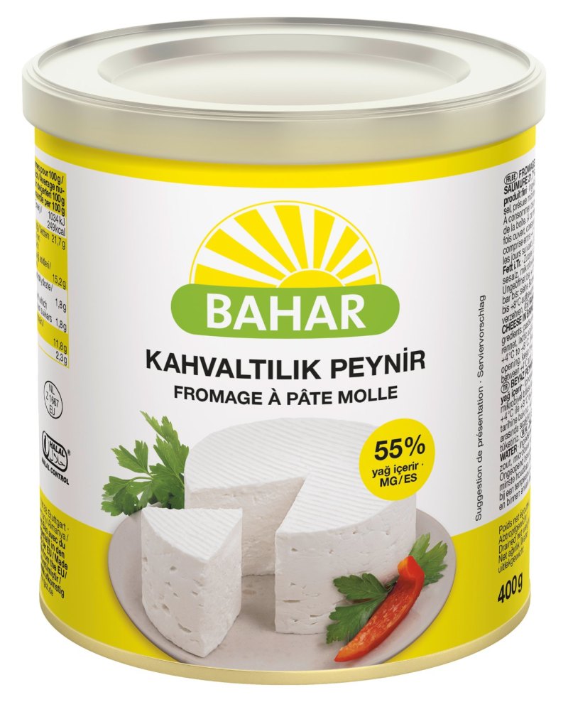 BAHAR FROMAGE BLANC POUR PETIT DEJEUNER 55% 6X400GR