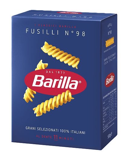 BARILLA CLASSIC FUSILLI N98 12X500GR