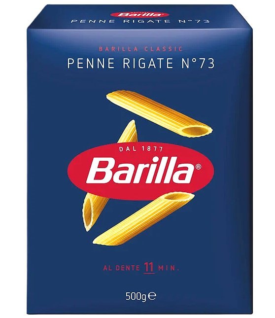 BARILLA CLASSIC PENNE RIGATE N73 12X500GR