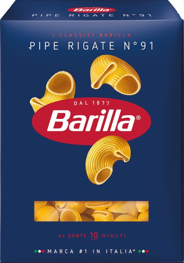 BARILLA CLASSIC PIPE RIGATE N91 12X500GR