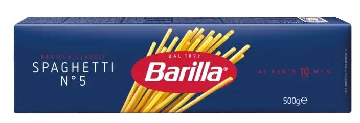BARILLA CLASSIC SPAGHETTI N5 24X500GR