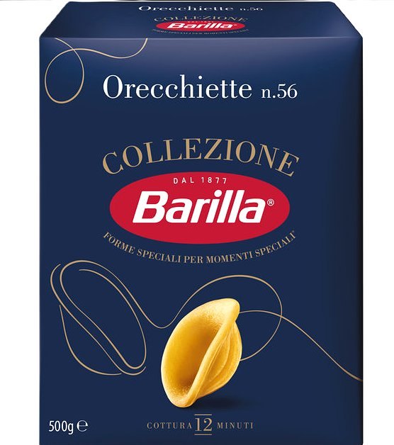 BARILLA COLLEZIONE ORECCHIETTE N56 12X500GR