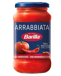BARILLA SAUCE ARRABBIATA 6X400GR