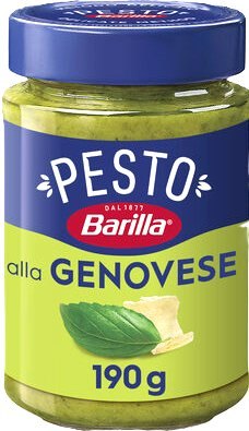 BARILLA SAUCE PESTO AVEC BASILIC 12X190GR